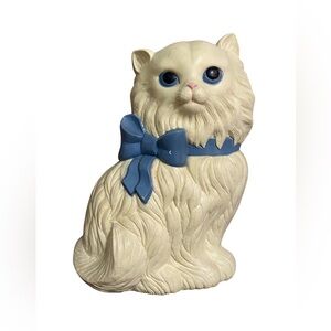 Vintage Homco 3D Wall Plaque Persian Style Cat‎ Cottagecore